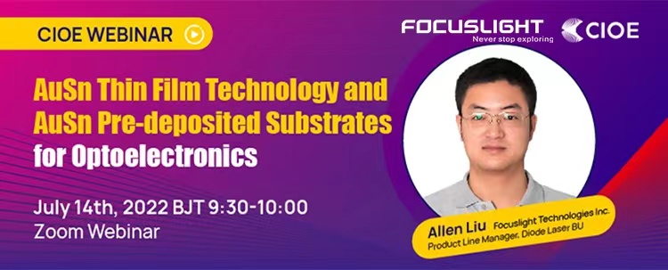 Recording | AuSn Thin Film Technology and AuSn Pre-deposited Substrates for Optoelectronics