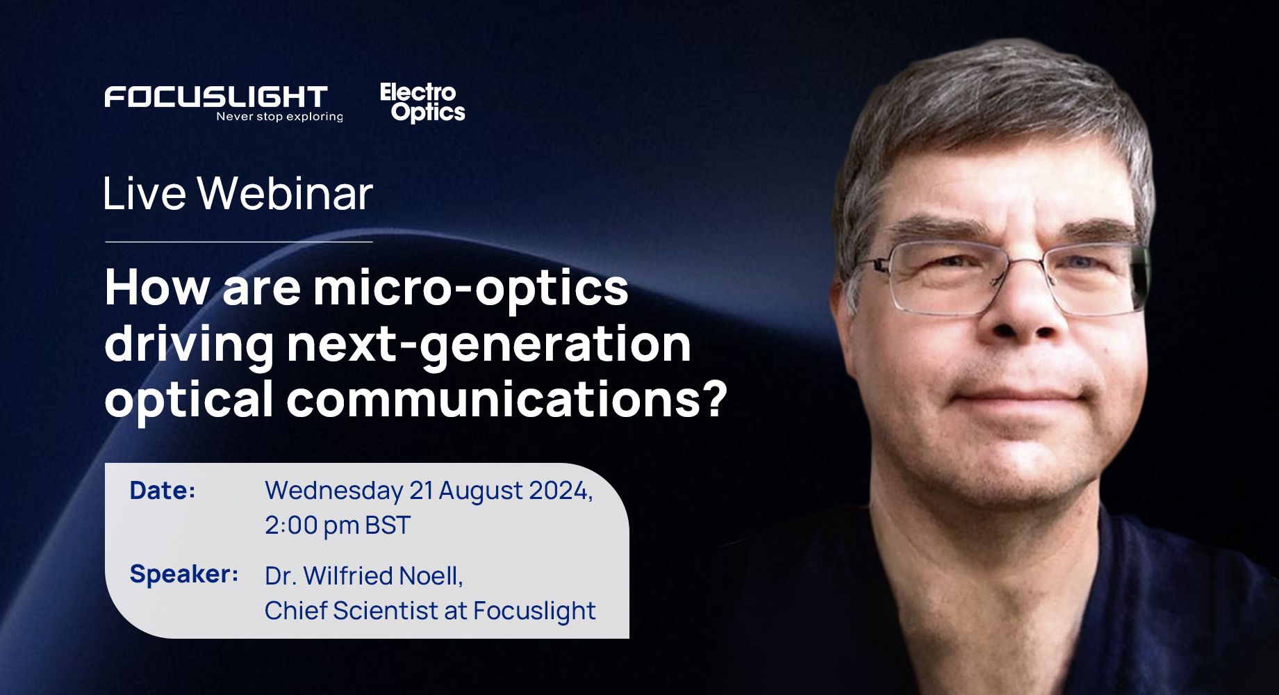 Webinar | How are micro-optics driving next-generation optical communications?