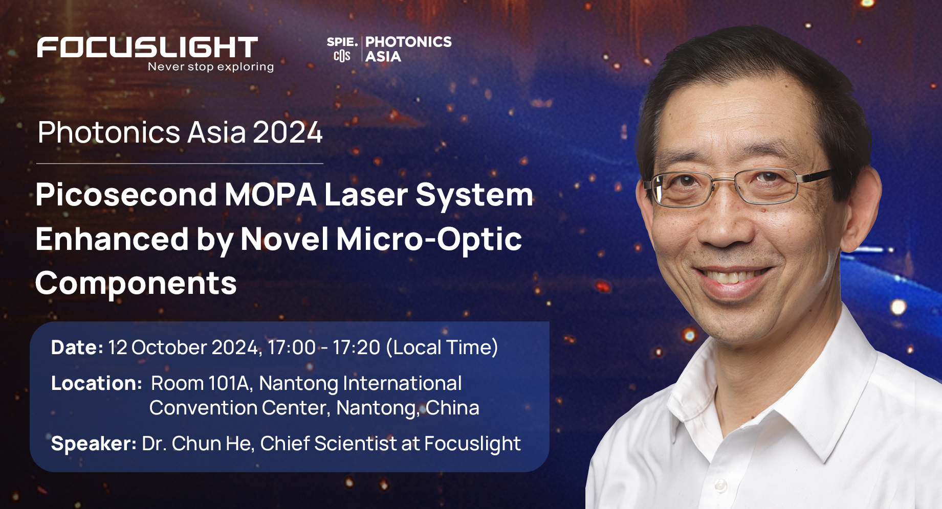 Presentation | Picosecond MOPA Laser System Enhanced by Novel Micro-Optic Components 