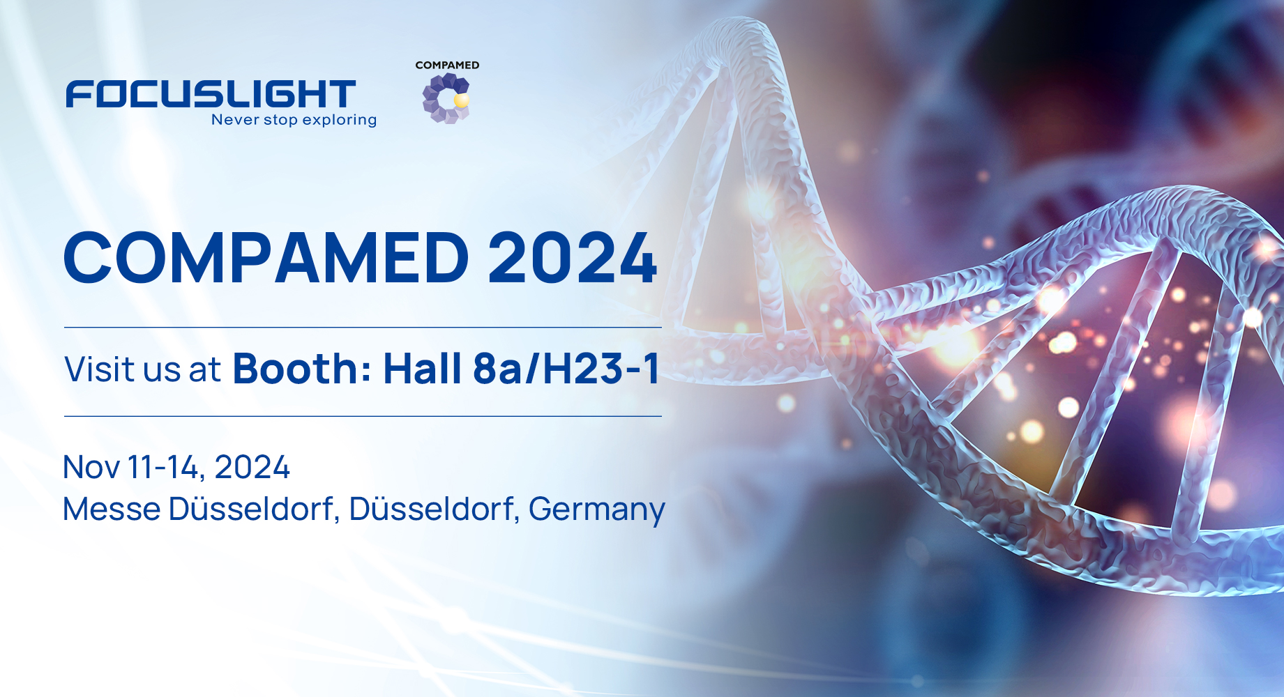 Focuslight Will Be Exhibiting at the COMPAMED 2024