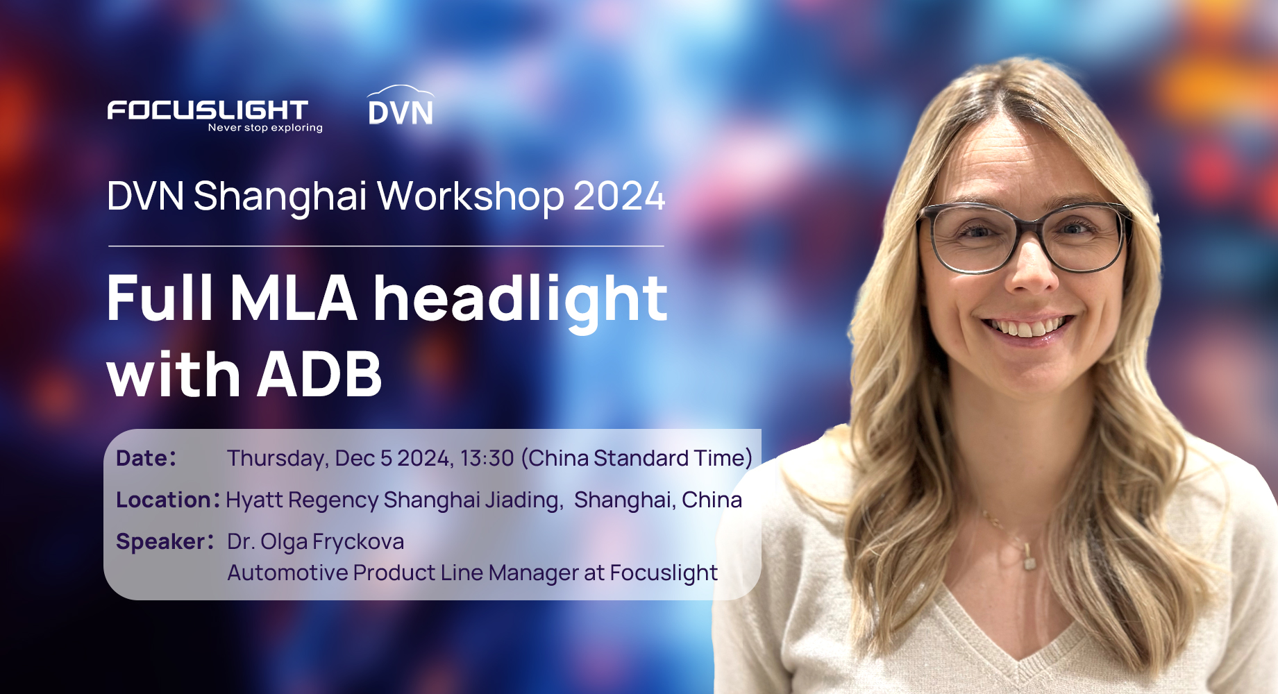 Presentation | Full MLA headlight with ADB