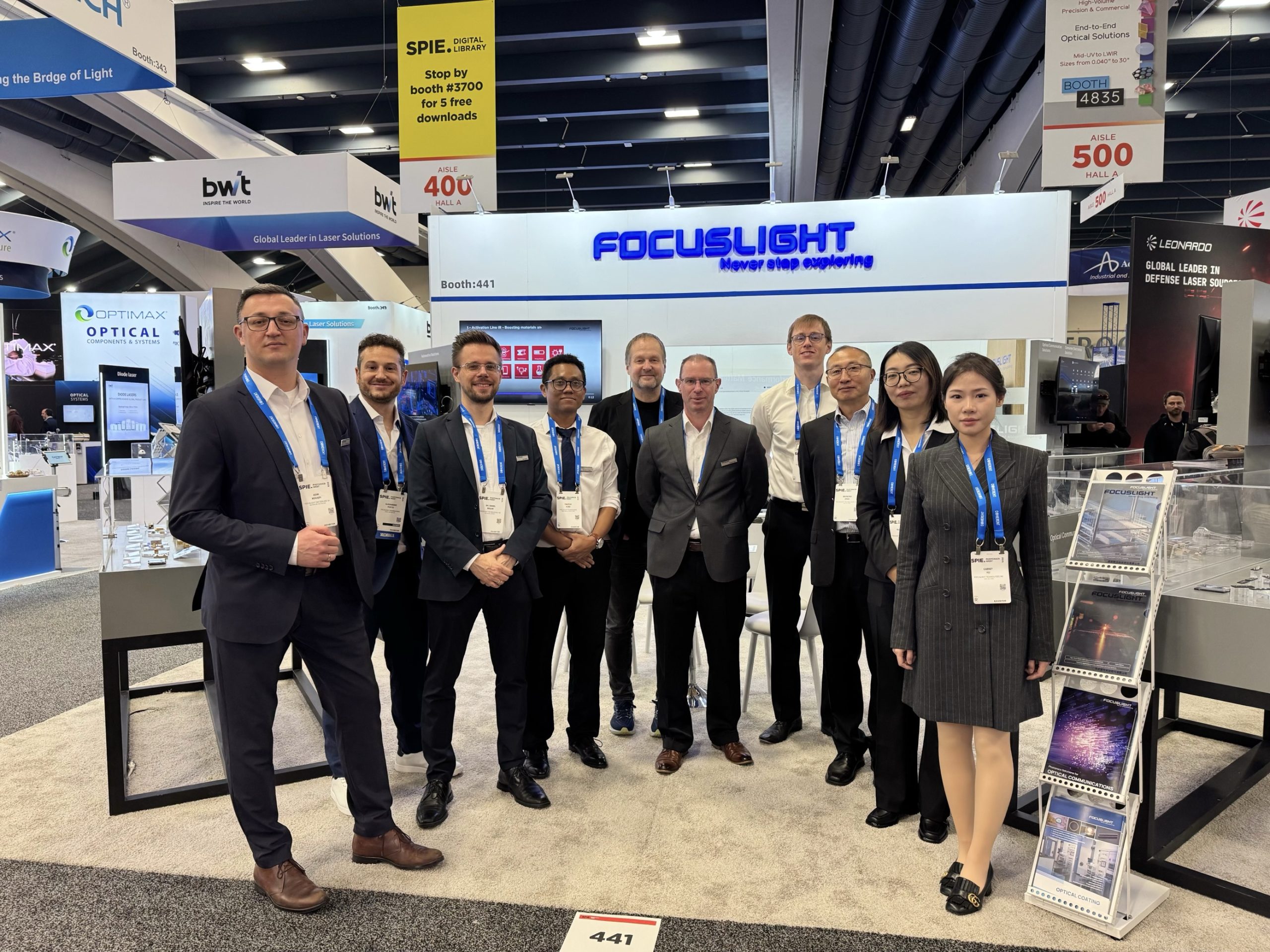 Focuslight is Exhibiting at SPIE Photonics West 2025