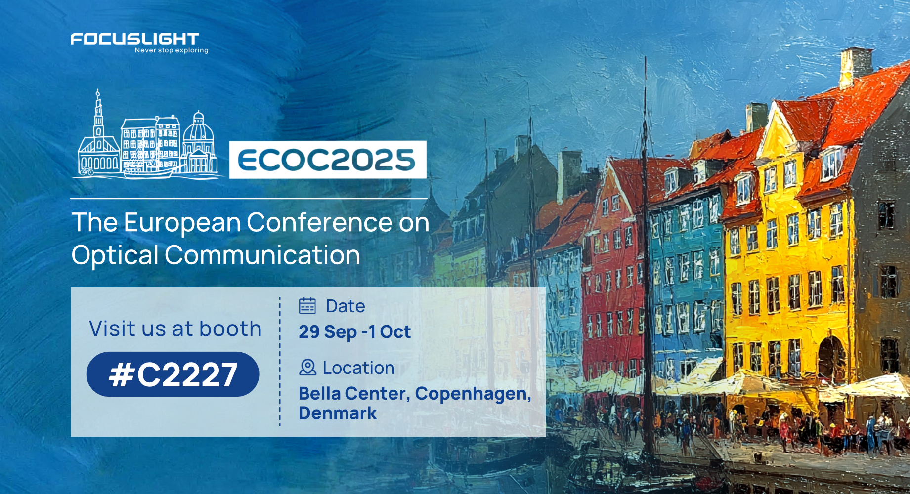 Focuslight Will Be Exhibiting at the European Conference on Optical Communication (ECOC 2025)