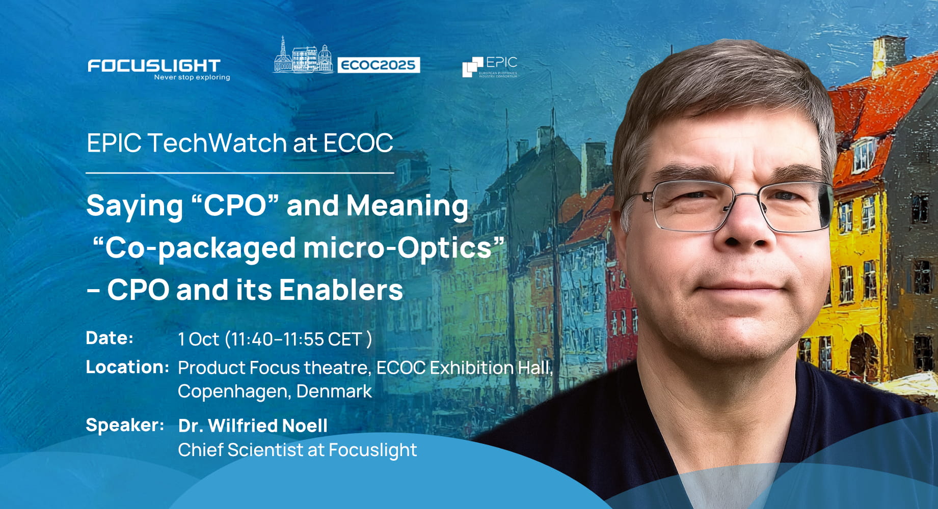 Presentation | Saying “CPO” and Meaning “Co-packaged micro-Optics” – CPO and its Enablers
