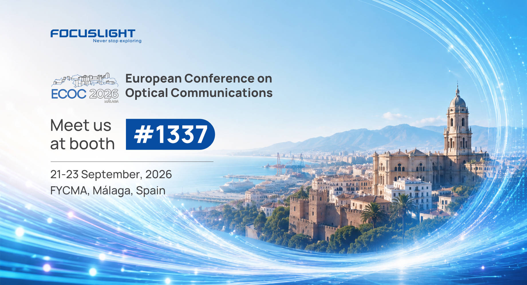 Focuslight will Exhibit at the European Conference on Optical Communication (ECOC 2026)