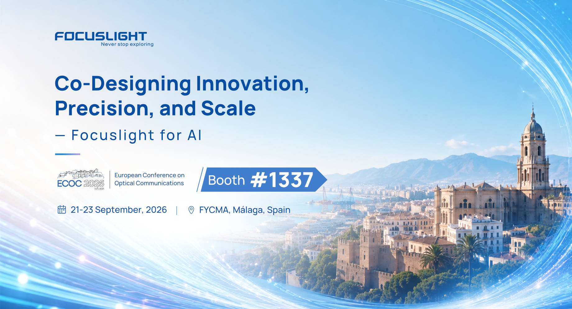 Focuslight will Exhibit at the European Conference on Optical Communication (ECOC 2026)